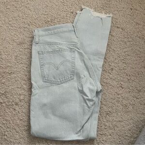 Levi's Light Blue 501 Skinny Jeans